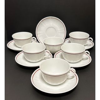 リチャードジノリ(Richard Ginori)の★未使用美品　リチャードジノリ　アンティコ シェイプ　カップ&ソーサー 6客(食器)