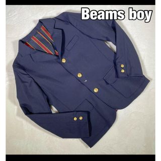 ビームスボーイ(BEAMS BOY)の【Beams boy】美品 紺ブレザー  1号 金ボタン テーラードジャケット(テーラードジャケット)