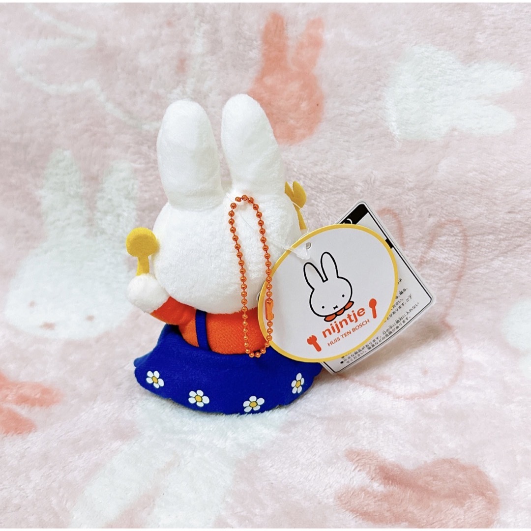 miffy(ミッフィー)のハウステンボス　限定　ミッフィー　ナインチェ　カフェ　ぬいぐるみ　マスコット エンタメ/ホビーのおもちゃ/ぬいぐるみ(ぬいぐるみ)の商品写真