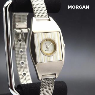 MORGAN - MORGAN モルガン 腕時計 メッシュベルト 