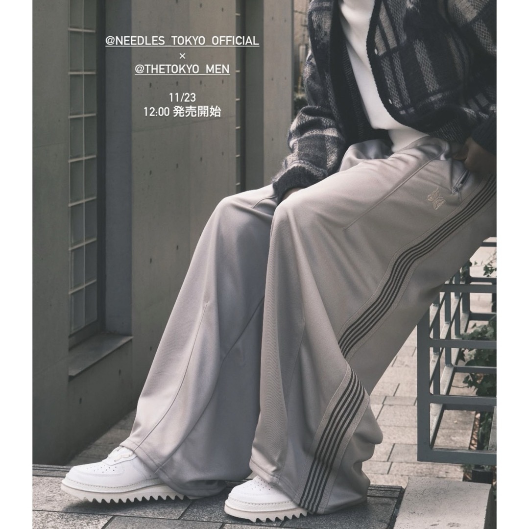 Needles(ニードルス)のneedles H.D.Track Pant 23aw 別注　thetokyo メンズのパンツ(サルエルパンツ)の商品写真