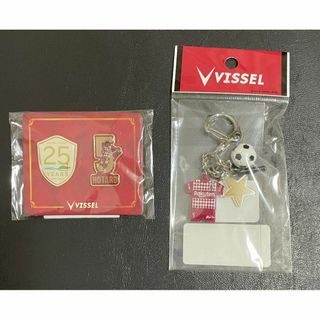 ヴィッセル神戸 Vピンズ ２５周年 マルチストラップ 山口蛍選手(記念品/関連グッズ)