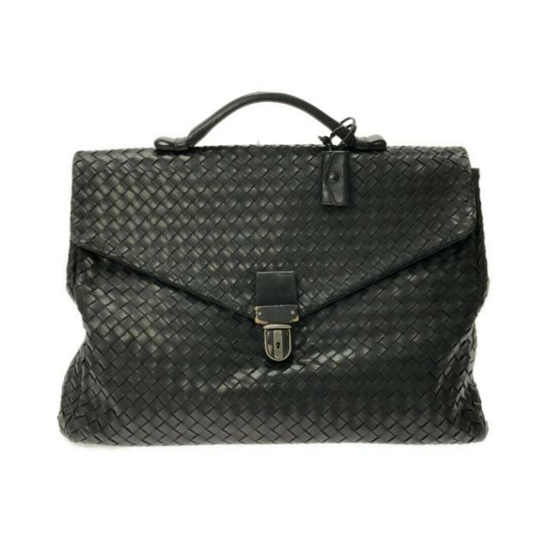 Bottega Veneta(ボッテガヴェネタ)のボッテガヴェネタ ビジネスバッグ 13095 黒 メンズのバッグ(ビジネスバッグ)の商品写真