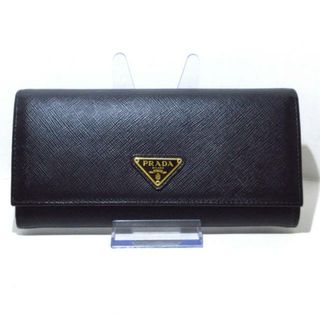 プラダ(PRADA)のPRADA(プラダ) 長財布 - 1MH132 黒(財布)