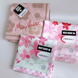 マリークワント(MARY QUANT)のMARY QUANT マリークワント　ハンカチセット　さくら柄　花柄　まとめ売り(ハンカチ)