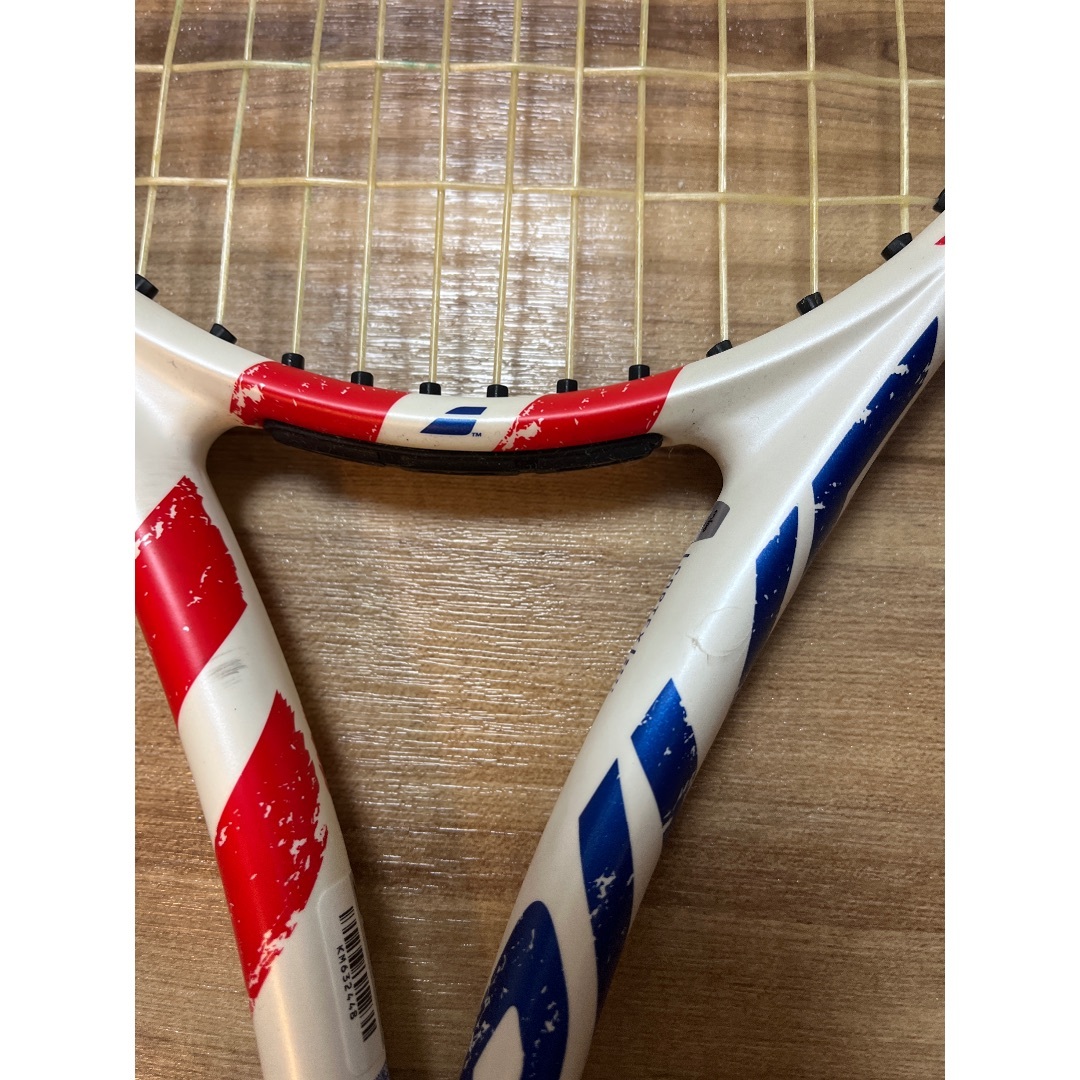 Babolat(バボラ)の【キャラメル様専用】バボラ 訳アリ Babolat 硬式テニスラケット スポーツ/アウトドアのテニス(ラケット)の商品写真