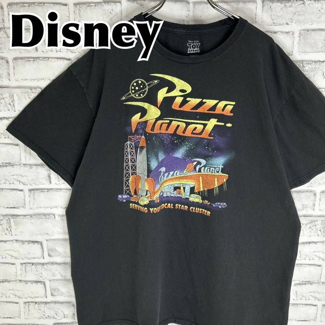 Disney(ディズニー)のDisney Pixar トイストーリー ピザプラネット Tシャツ 半袖 輸入品 メンズのトップス(Tシャツ/カットソー(半袖/袖なし))の商品写真