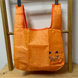 ▼小悪魔CAT レイオベントーバッグ お弁当バッグ オレンジ色 センコー 猫(エコバッグ)