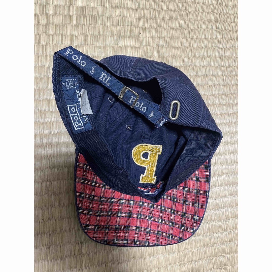 POLO RALPH LAUREN(ポロラルフローレン)のラルフローレン　キャップ　ビンテージ　台湾製　ダブルアールエル　ポロスポーツ メンズの帽子(キャップ)の商品写真