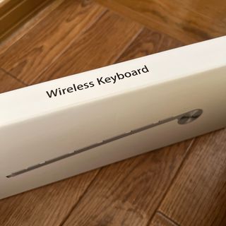 アップル(Apple)の【美品】APPLE WIRELESS KEYBOARD (JIS) (PC周辺機器)