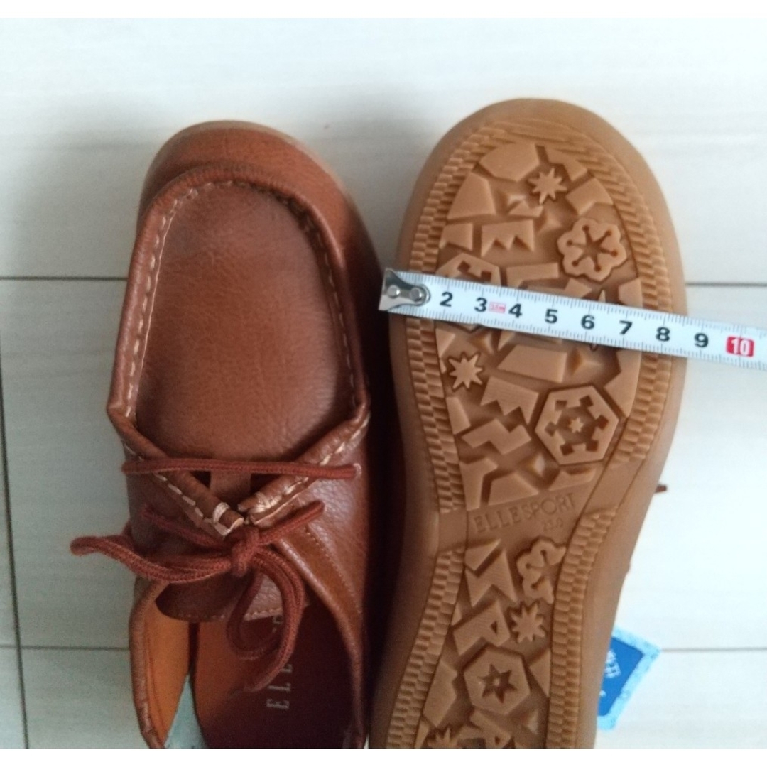 （777）ELLE SPORT ブラウン シューズ（23.0cm） レディースの靴/シューズ(その他)の商品写真