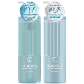 エイチアンドエス(h & s（P & G）)のh&s 深体験ヘッドスパ リフレッシュ×さらつや シャンプー・トリートメントポン(シャンプー/コンディショナーセット)