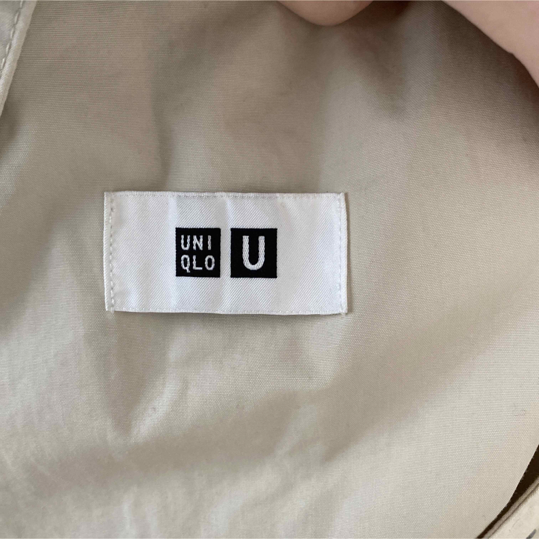 UNIQLO(ユニクロ)のuniqlo u ライトロングコート Lサイズ レディースのジャケット/アウター(スプリングコート)の商品写真