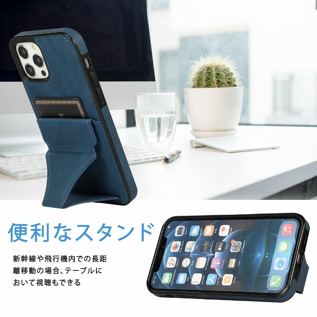 【サイズ:iPhone12Mini🔹5.4inch_色:ネイビー】iphone スマホ/家電/カメラのスマホアクセサリー(その他)の商品写真