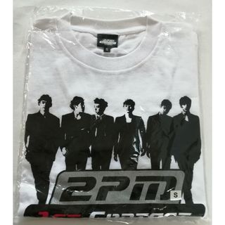 2PM 1st Contact in JAPAN Tシャツ 白 Sサイズ(アイドルグッズ)