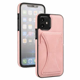 iphone 12 Pro ケース iphone 12 カバー カード収納 スタ(その他)