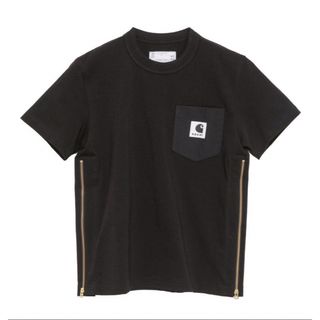 サカイ(sacai)のsacai Carhartt WIP T-Shirt Black 1 黒(Tシャツ/カットソー(半袖/袖なし))