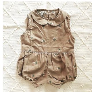 キャラメルベビー&チャイルド(Caramel baby&child )の美品　Shirley Bredal unique romper 6-12m(ロンパース)