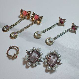 セーラームーン(セーラームーン)のLIQUEM × セーラームーンコラボアクセサリー　ピアス　リング　リキュエム(ピアス)