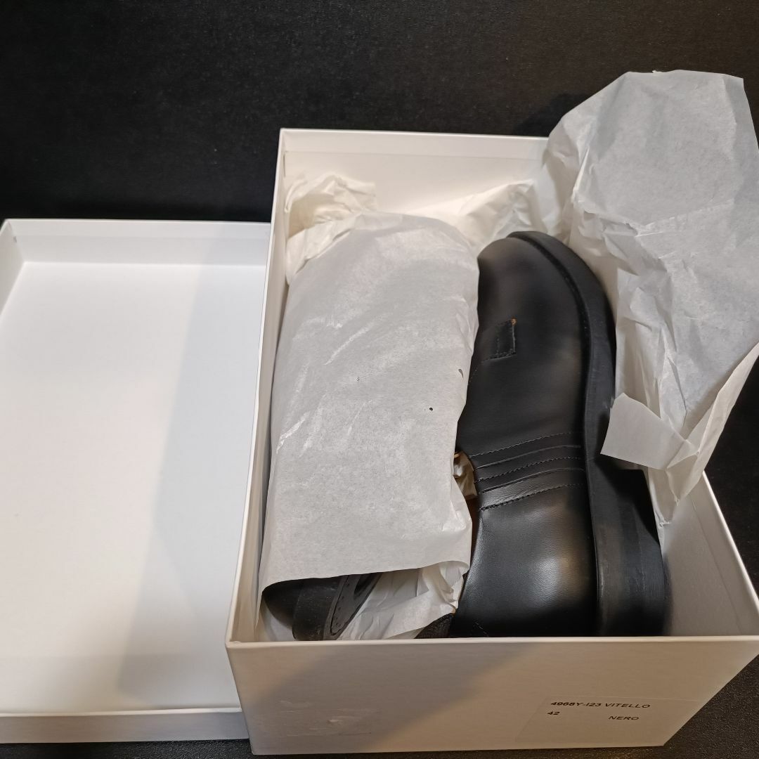 Boemos(ボエモス)のボエモス（BOEMOS） イタリア製 革靴 黒 EU42 メンズの靴/シューズ(ドレス/ビジネス)の商品写真
