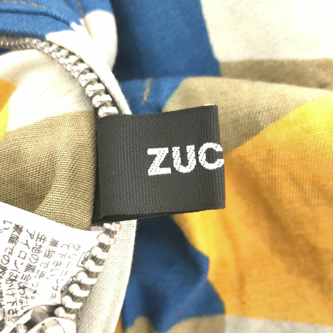 ZUCCa(ズッカ)の美品 送料無料 ZUCCA ひざ丈スカート 個性的 総柄 M 日本製 レディースのスカート(ひざ丈スカート)の商品写真