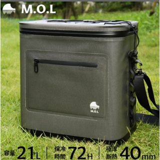 M.O.L 完全防水型ソフトクーラーバッグ M 21L MOL-CS17(その他)