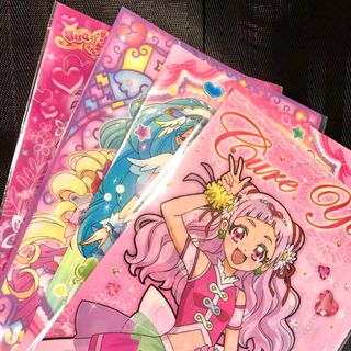 キュアエール HUGっと!プリキュア クリアファイル セット(キャラクターグッズ)