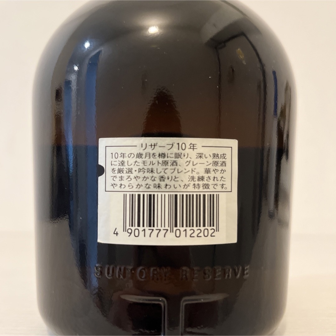 サントリー(サントリー)のリザーブ10年 KONAMI ときめき　企業ボトル　激レア　ウイスキー　非売品 食品/飲料/酒の酒(ウイスキー)の商品写真