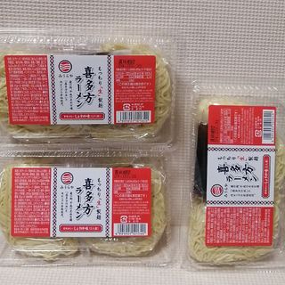 喜多方ラーメン・しょうゆ味　2食入りⅩ3パックまとめ売り(麺類)