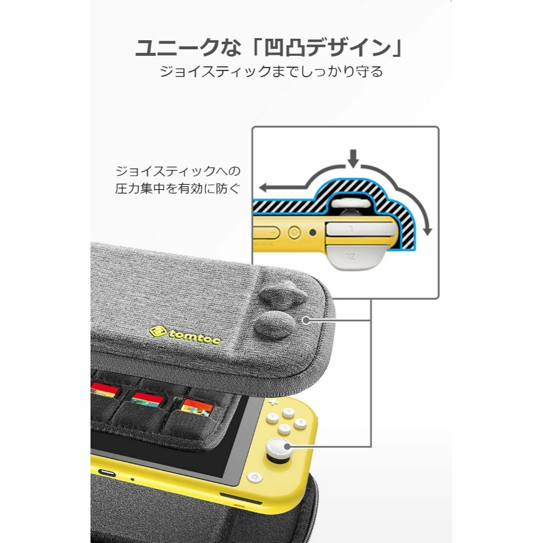 【色: Switch Lite - グレー】Nintendo Switch Li エンタメ/ホビーのゲームソフト/ゲーム機本体(その他)の商品写真