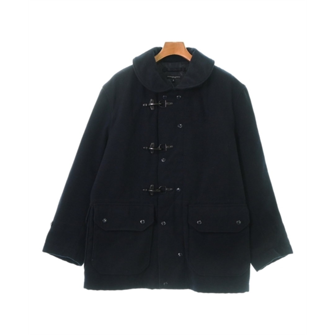 Engineered Garments(エンジニアードガーメンツ)のEngineered Garments ダッフルコート S 紺 【古着】【中古】 メンズのジャケット/アウター(ダッフルコート)の商品写真