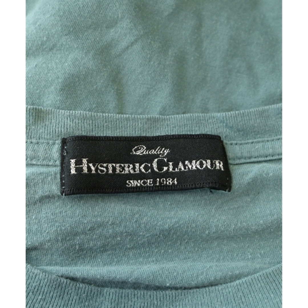 HYSTERIC GLAMOUR(ヒステリックグラマー)のHYSTERIC GLAMOUR Tシャツ・カットソー F 青緑 【古着】【中古】 レディースのトップス(カットソー(半袖/袖なし))の商品写真