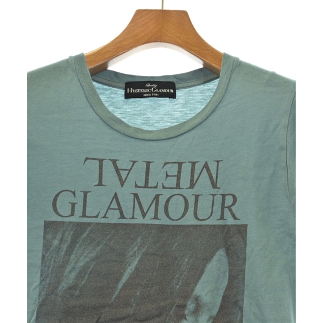 HYSTERIC GLAMOUR(ヒステリックグラマー)のHYSTERIC GLAMOUR Tシャツ・カットソー F 青緑 【古着】【中古】 レディースのトップス(カットソー(半袖/袖なし))の商品写真