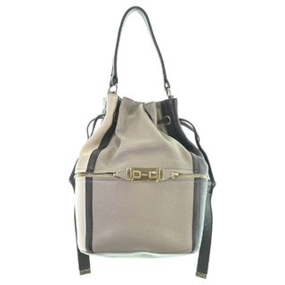 FURLA フルラ バッグ（その他） - グレーx黒x白 【古着】【中古】