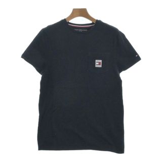 トミーヒルフィガー(TOMMY HILFIGER)のTOMMY HILFIGER トミーヒルフィガー Tシャツ・カットソー XS 紺 【古着】【中古】(カットソー(半袖/袖なし))