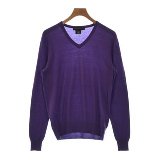 ラルフローレン(Ralph Lauren)のRalph Lauren ラルフローレン ニット・セーター M 紫 【古着】【中古】(ニット/セーター)