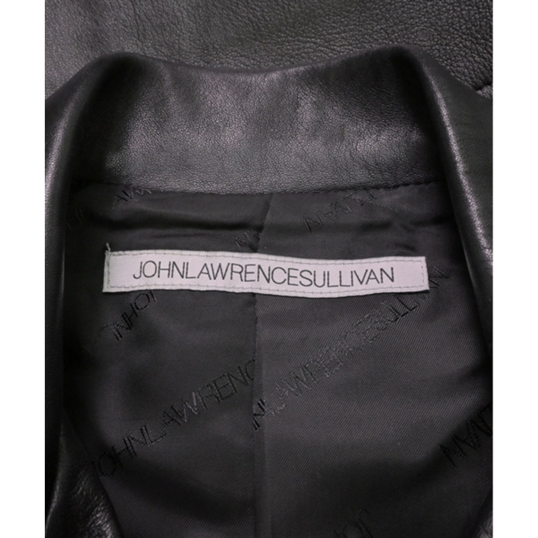 JOHN LAWRENCE SULLIVAN(ジョンローレンスサリバン)のJOHN LAWRENCE SULLIVAN ライダース 36(S位) 黒 【古着】【中古】 メンズのジャケット/アウター(ライダースジャケット)の商品写真