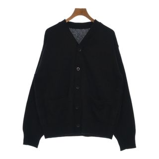 サカイ(sacai)のsacai サカイ カーディガン 2(M位) 黒 【古着】【中古】(カーディガン)