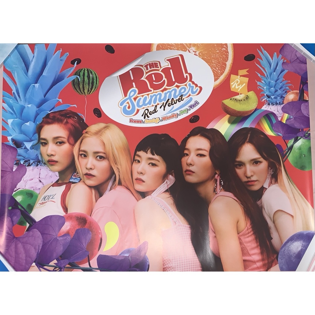 Red Velvet THE RED SUMMER 初回特典 ポスター エンタメ/ホビーのタレントグッズ(アイドルグッズ)の商品写真