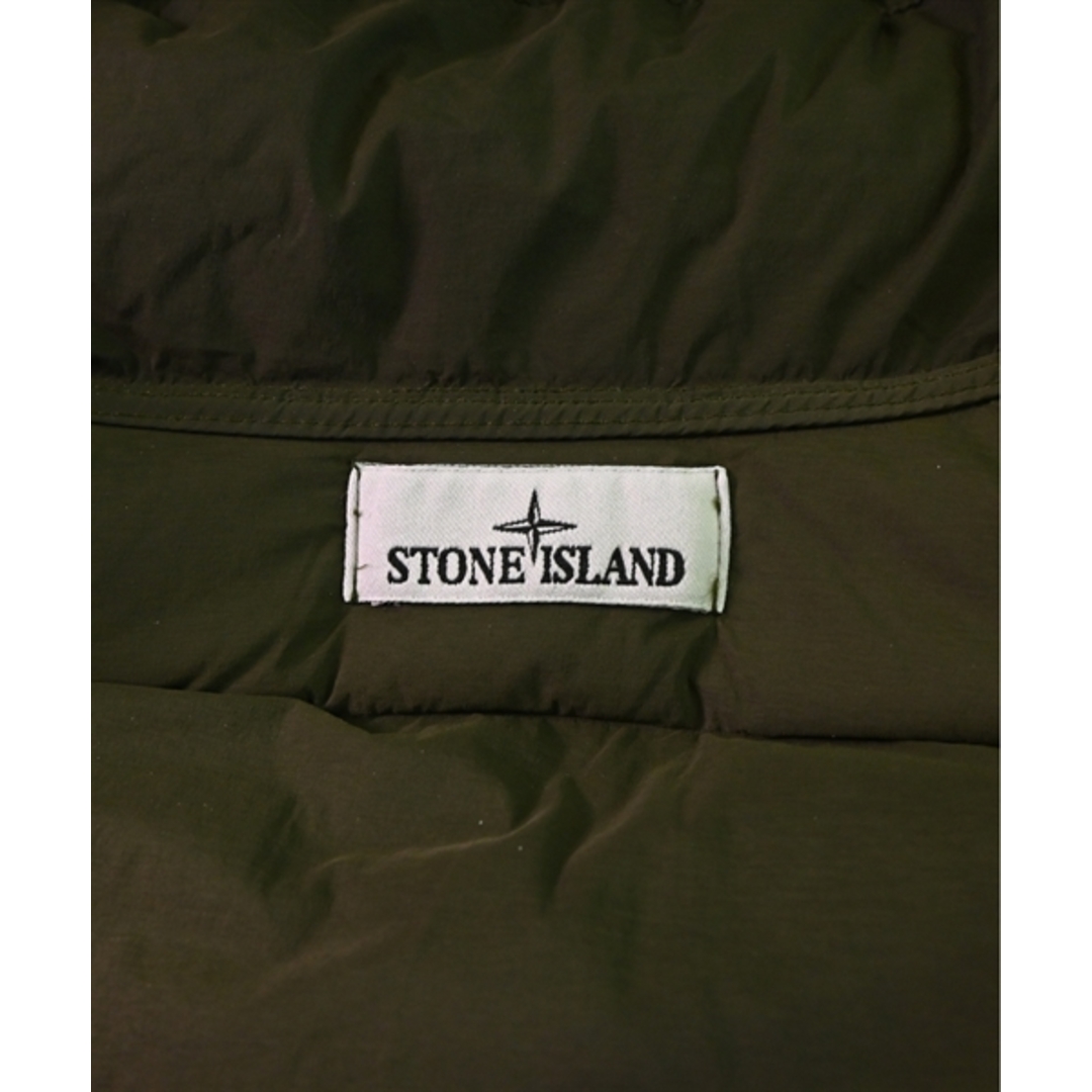 STONE ISLAND(ストーンアイランド)のSTONE ISLAND ダウンジャケット/ダウンベスト L 緑 【古着】【中古】 メンズのジャケット/アウター(ダウンジャケット)の商品写真
