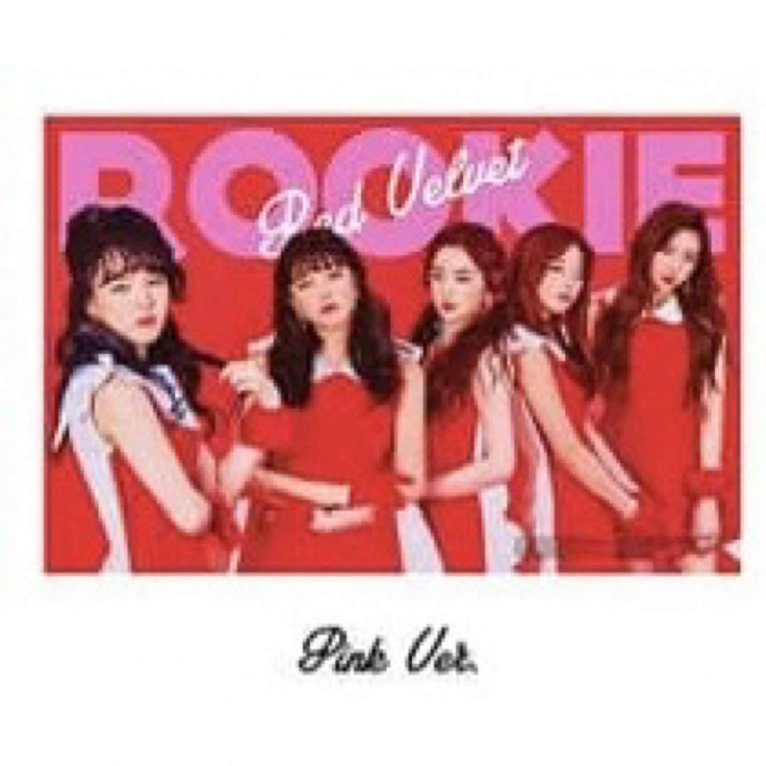 Red Velvet ROOKIE 初回特典 ポスター ピンク ver. エンタメ/ホビーのタレントグッズ(アイドルグッズ)の商品写真