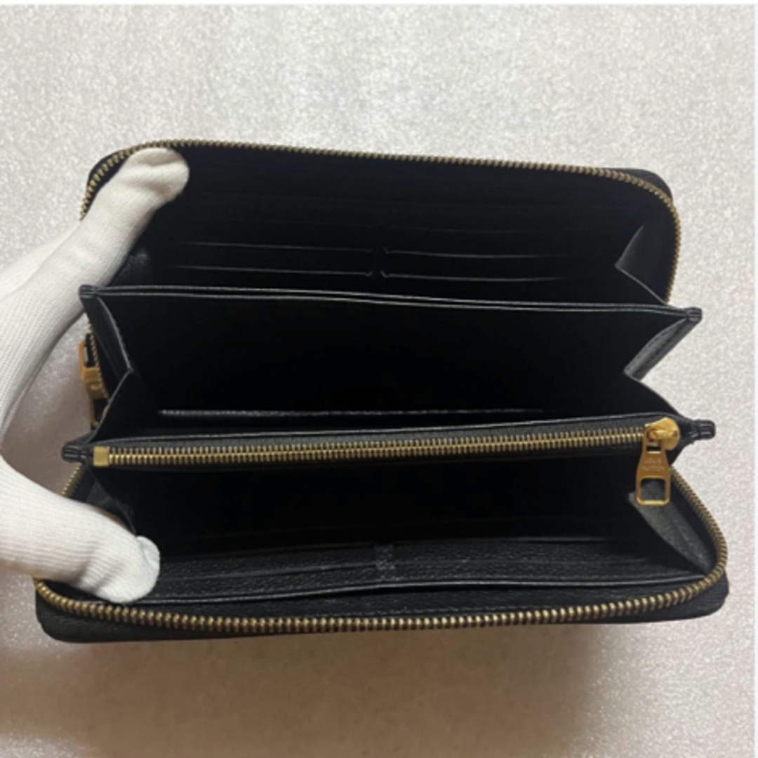 LOUIS VUITTON(ルイヴィトン)の大特価セール　ルイヴィトン長財布モノグラムブラックジッピー レディースのファッション小物(財布)の商品写真