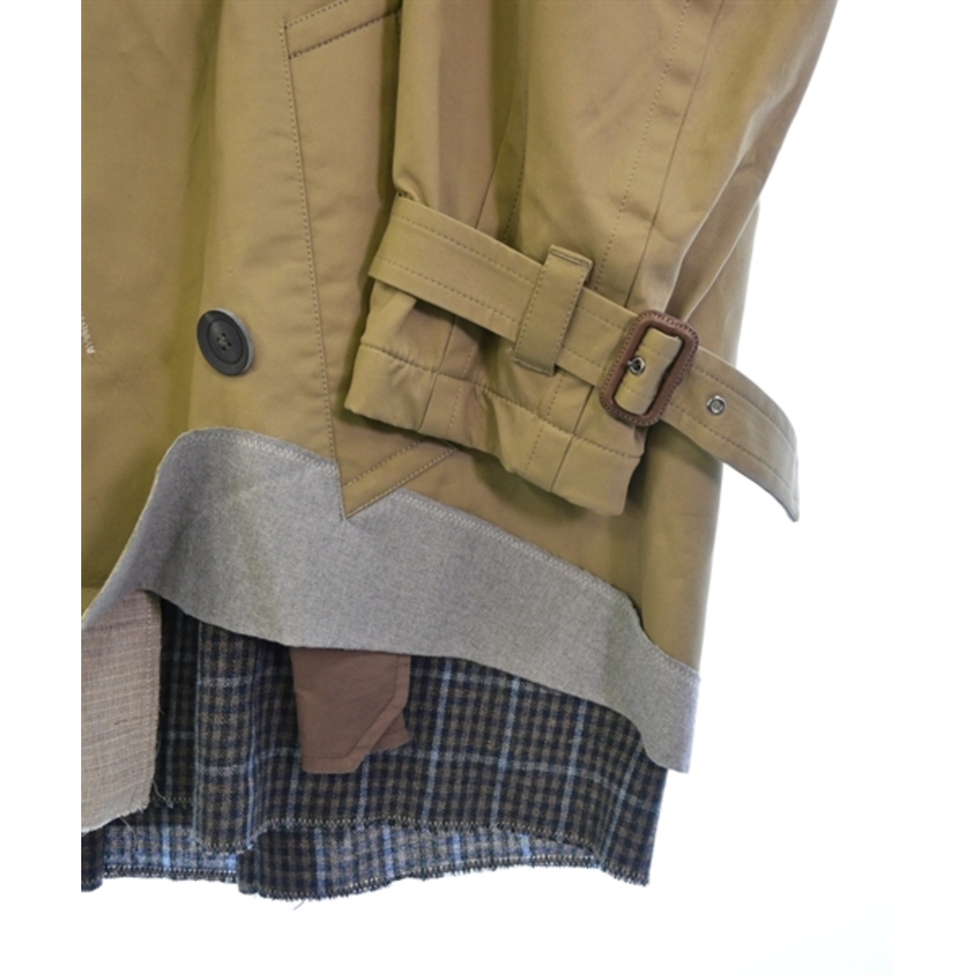 kolor(カラー)のkolor カラー トレンチコート 3(L位) ベージュ 【古着】【中古】 メンズのジャケット/アウター(トレンチコート)の商品写真