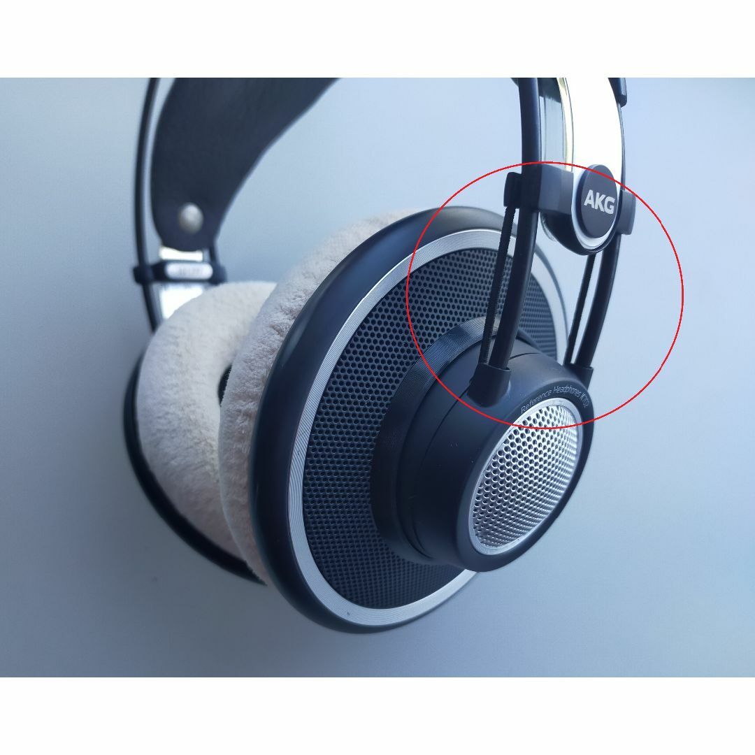 AKG(アーカーゲー)のAKG K 702 ヘッドホン スマホ/家電/カメラのオーディオ機器(ヘッドフォン/イヤフォン)の商品写真