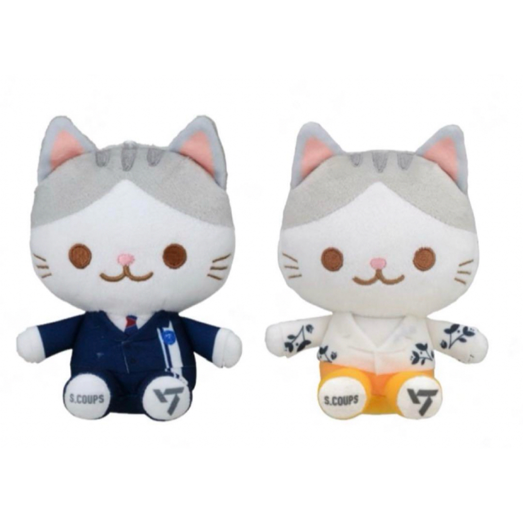 エスクプス ねこ ぬいぐるみセット エンタメ/ホビーのおもちゃ/ぬいぐるみ(キャラクターグッズ)の商品写真