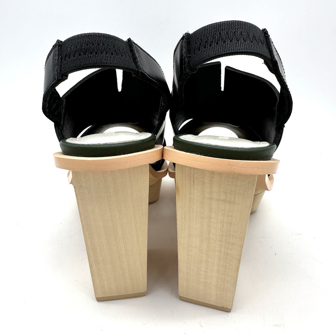 ENFOLD(エンフォルド)の〈極美品〉ENFOLD エンフォルド【22.5cm】サンダル 黒 ブラック レディースの靴/シューズ(サンダル)の商品写真