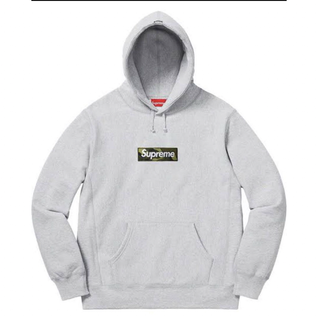 Supreme(シュプリーム)のSupreme Box Logo Hooded Ash Grey 新品未使用 メンズのトップス(パーカー)の商品写真