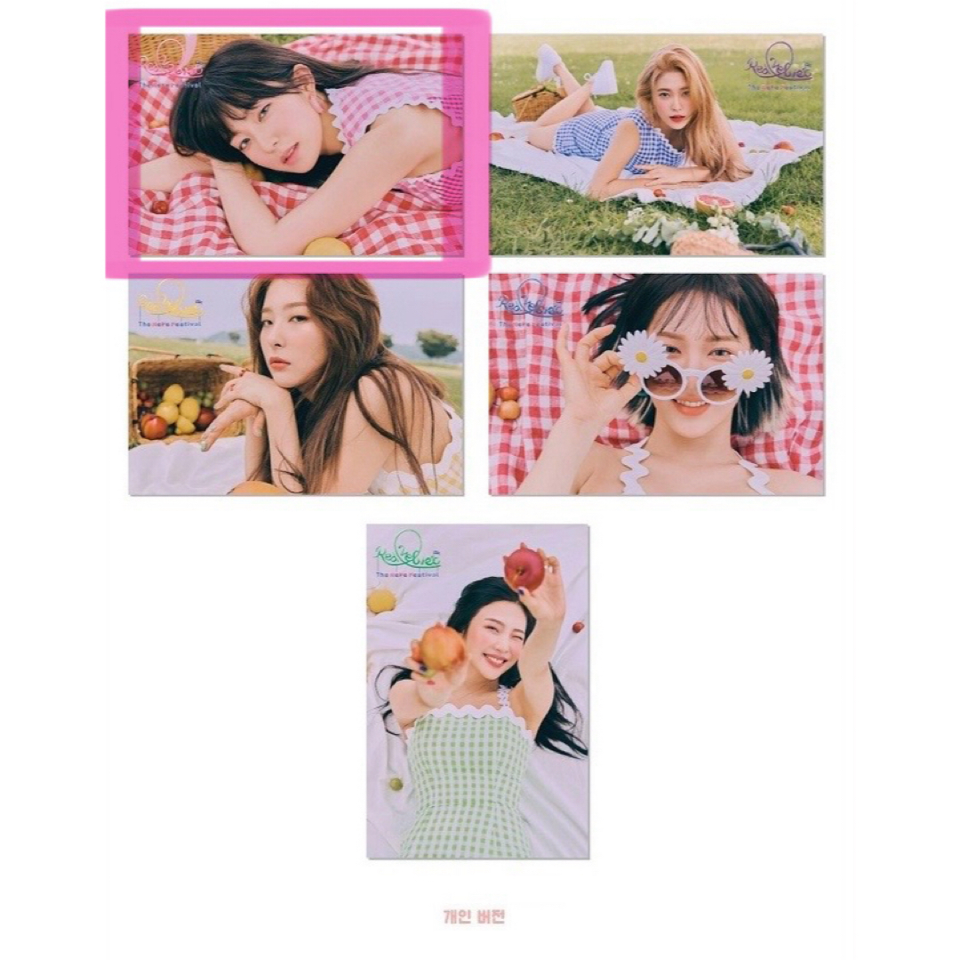 RED VELVET DAY2 ポスター アイリーンver. エンタメ/ホビーのタレントグッズ(アイドルグッズ)の商品写真