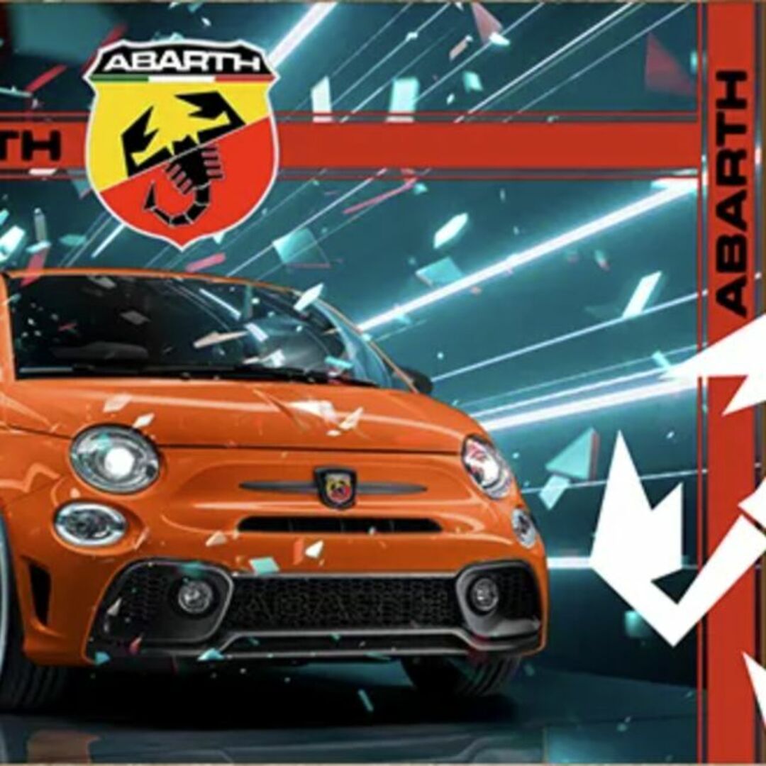 ABARTH フラッグ タペストリー 60x90cm (H1) 自動車/バイクの自動車(その他)の商品写真