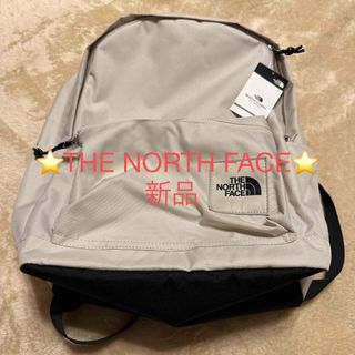 ザノースフェイス(THE NORTH FACE)の⭐️THE NORTH FACE ⭐️韓国限定白タグリュック　ベージュ　新品(バッグパック/リュック)